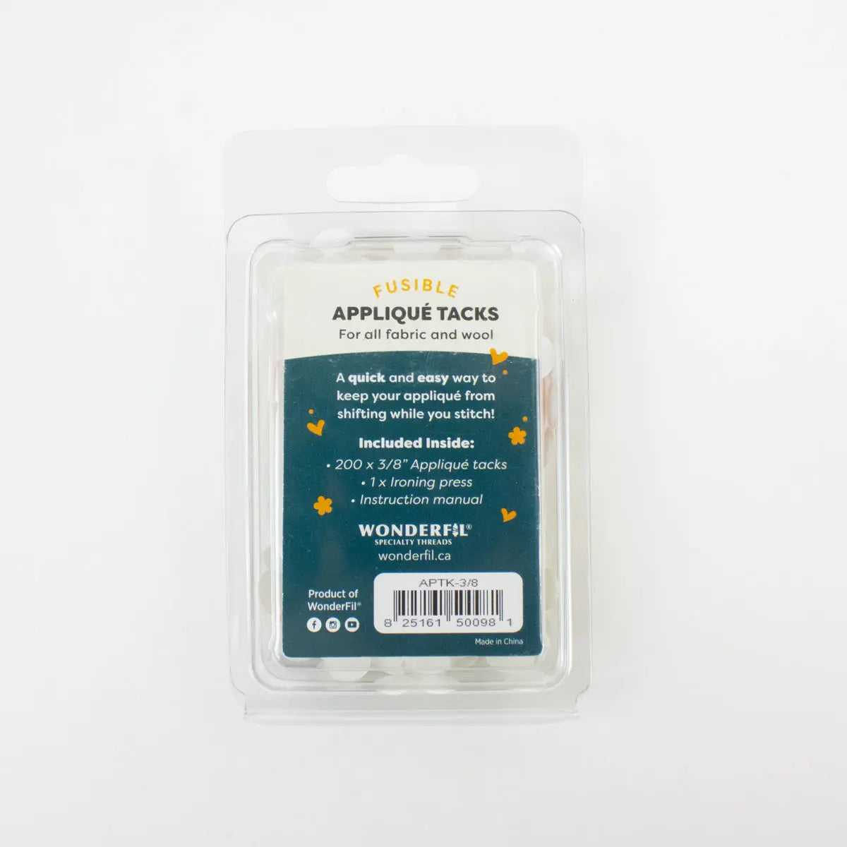 Fusible Applique Tacks WonderFil USA