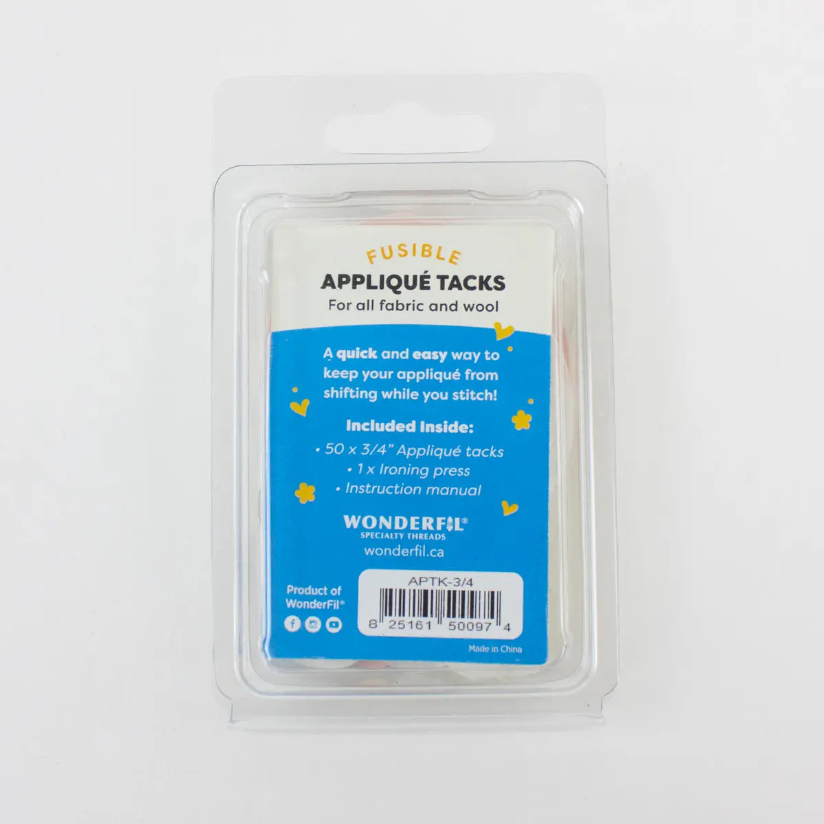 Fusible Applique Tacks WonderFil USA