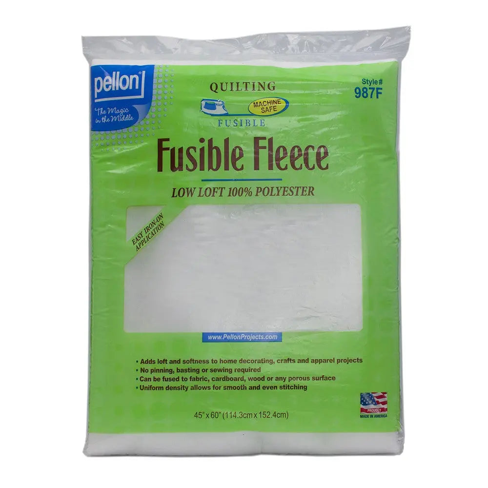 Fusible Fleece Pellon 45in x 60in - Linda's Electric Quilters