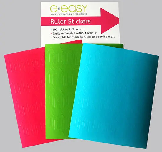 GEasy Ruler Stickers - Tropical Brights palette GE-1100 GE Designs