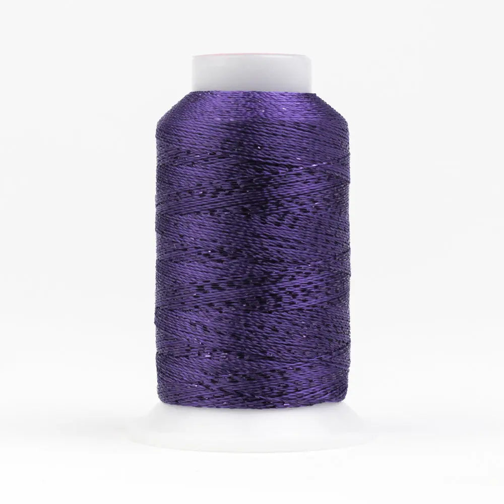 GM5118 - GlaMore™ 12wt Rayon and Metallic Prism Violet Thread WonderFil USA