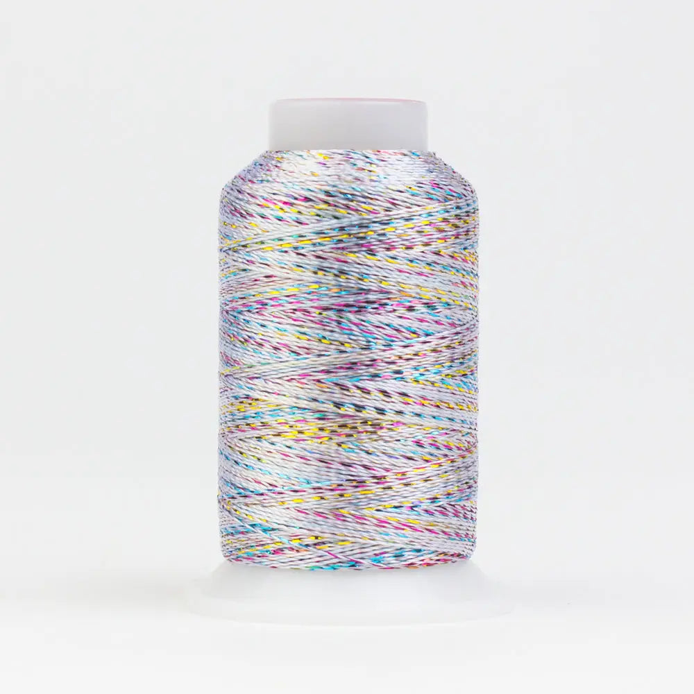 GM8201 - GlaMore™ 12wt Rayon and Metallic White Thread WonderFil USA