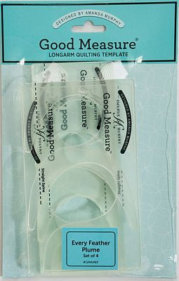 Amanda Murphy 1/4in (6mm) Every Feather 4pc