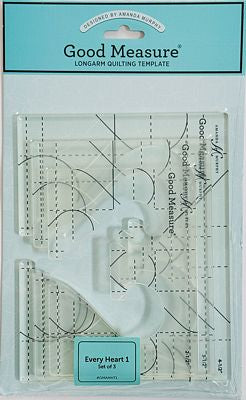 Amanda Murphy 1/4in (6mm) Every Heart 1 Templates