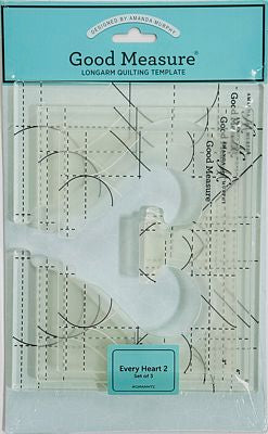 Amanda Murphy1/4in (6mm) Every Heart 2 Templates