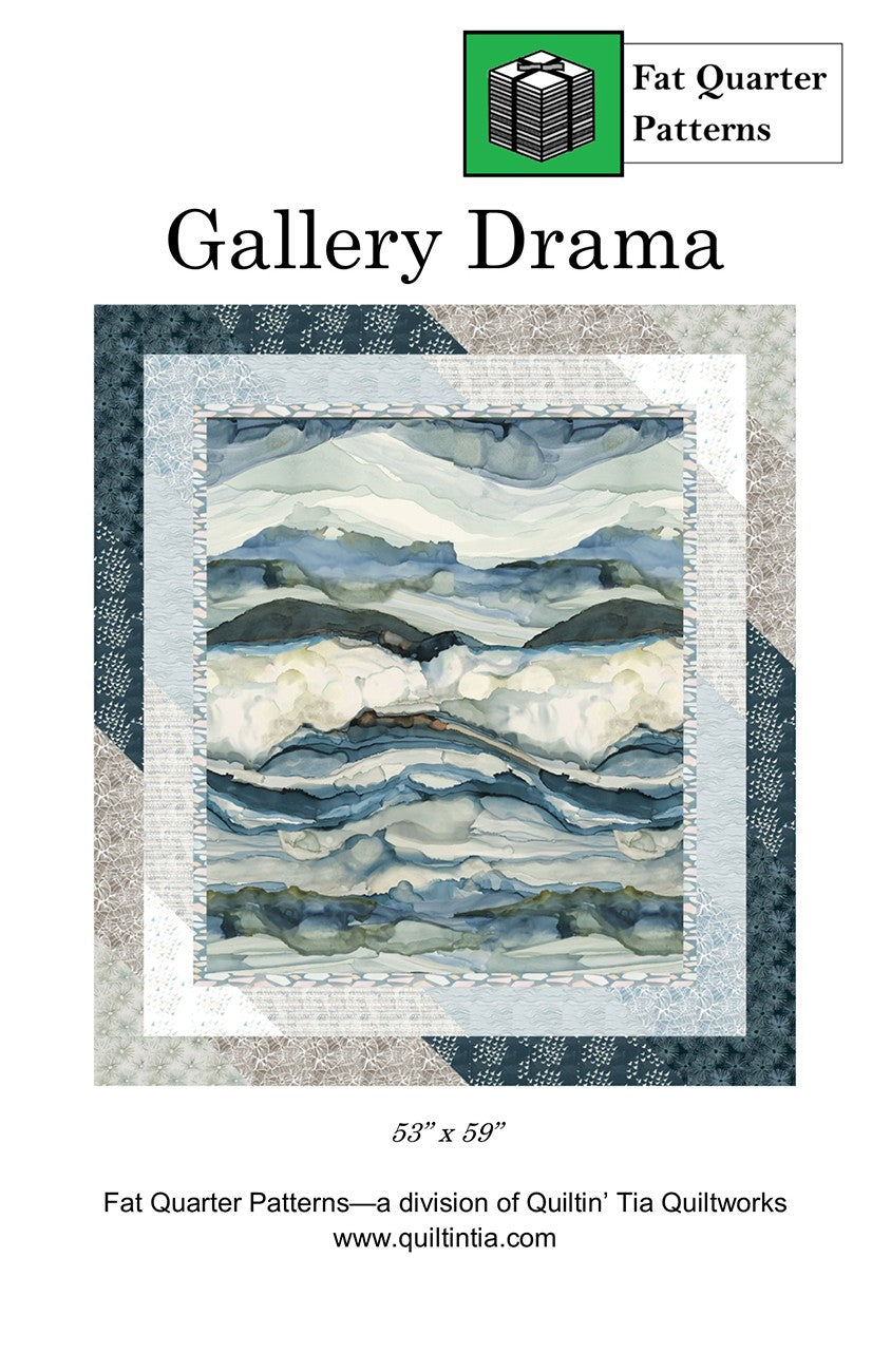 Gallery Drama Quilt Pattern - Linda's Electric Quilters