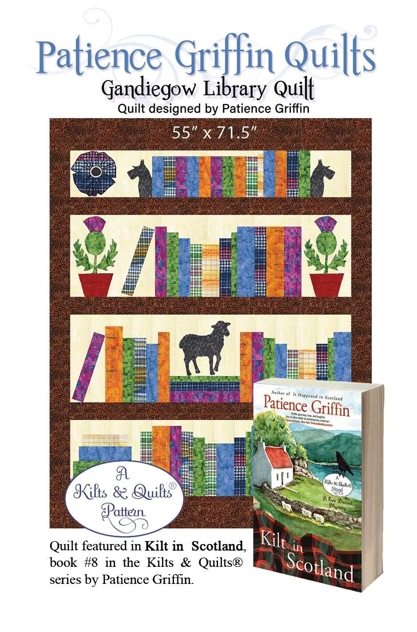 Gandiegow Library Quilt Pattern