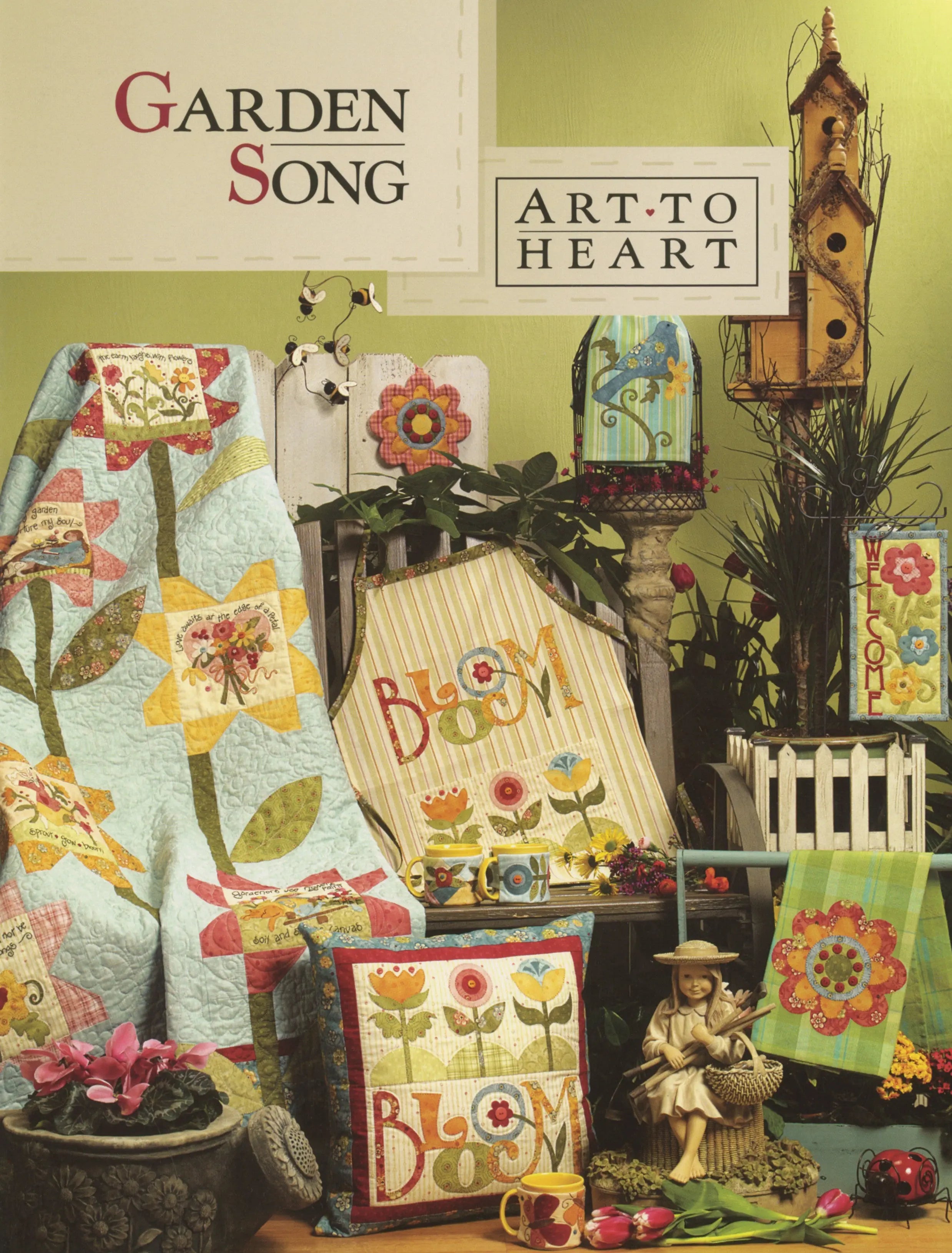 Garden Song - Linda's Electric Quilters