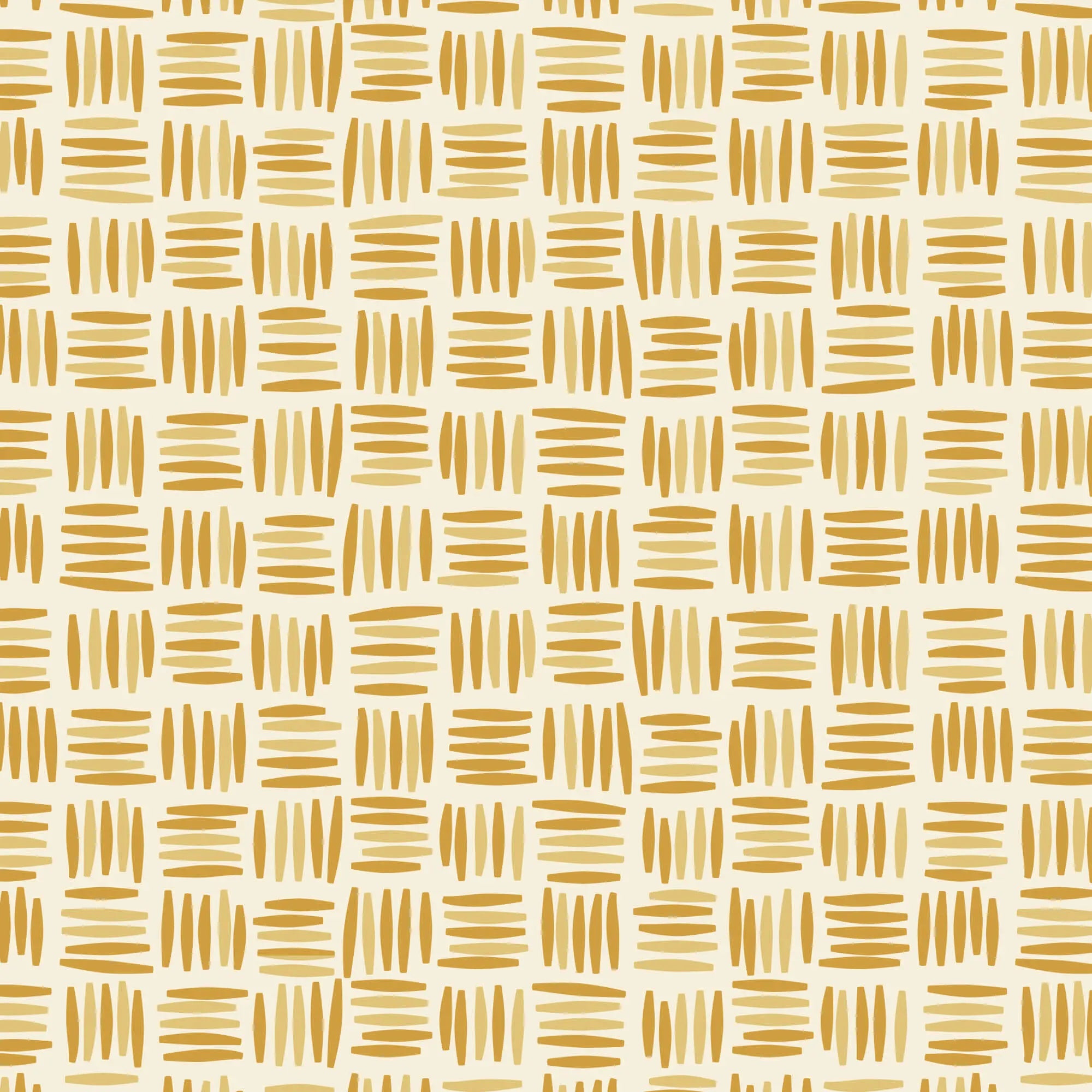 Garden Walks - Gathering - Gold 44" / 45" Fabric Per Yard The Fabric Company