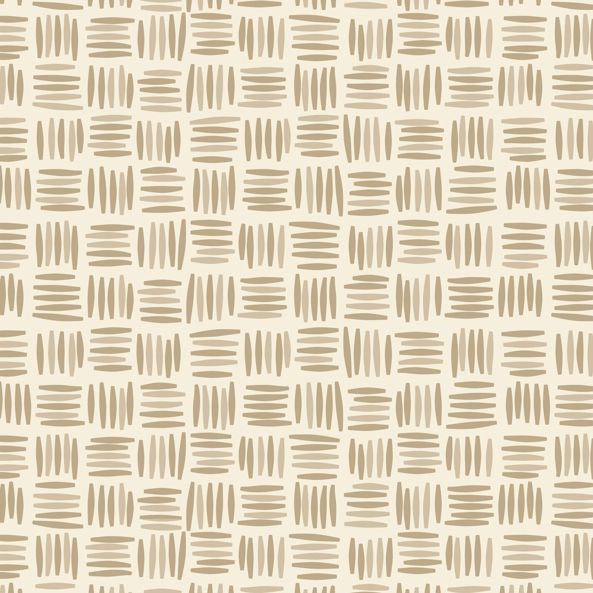 Garden Walks Gathering quilting fabric in taupe by Ann Gardner for Cloud9 Fabrics, floral print on taupe cotton, sold by the yard