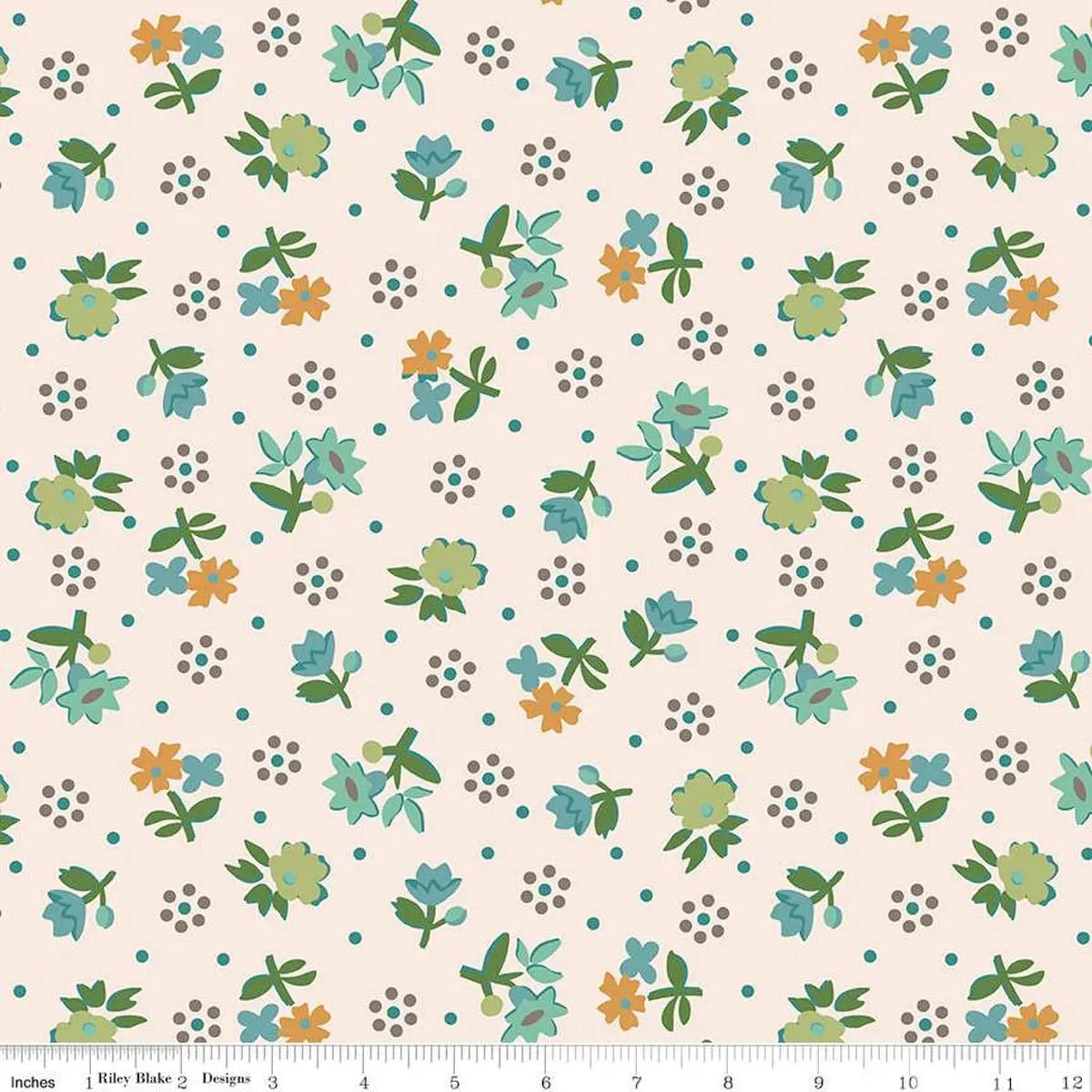 Gentler Times Reunion Pebble Cotton Wideback Fabric per yard Riley Blake Designs