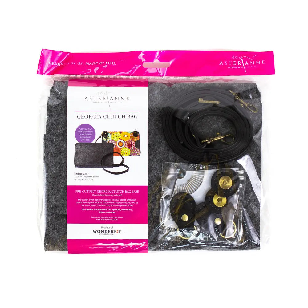 Georgia Clutch Bag Kit WonderFil USA
