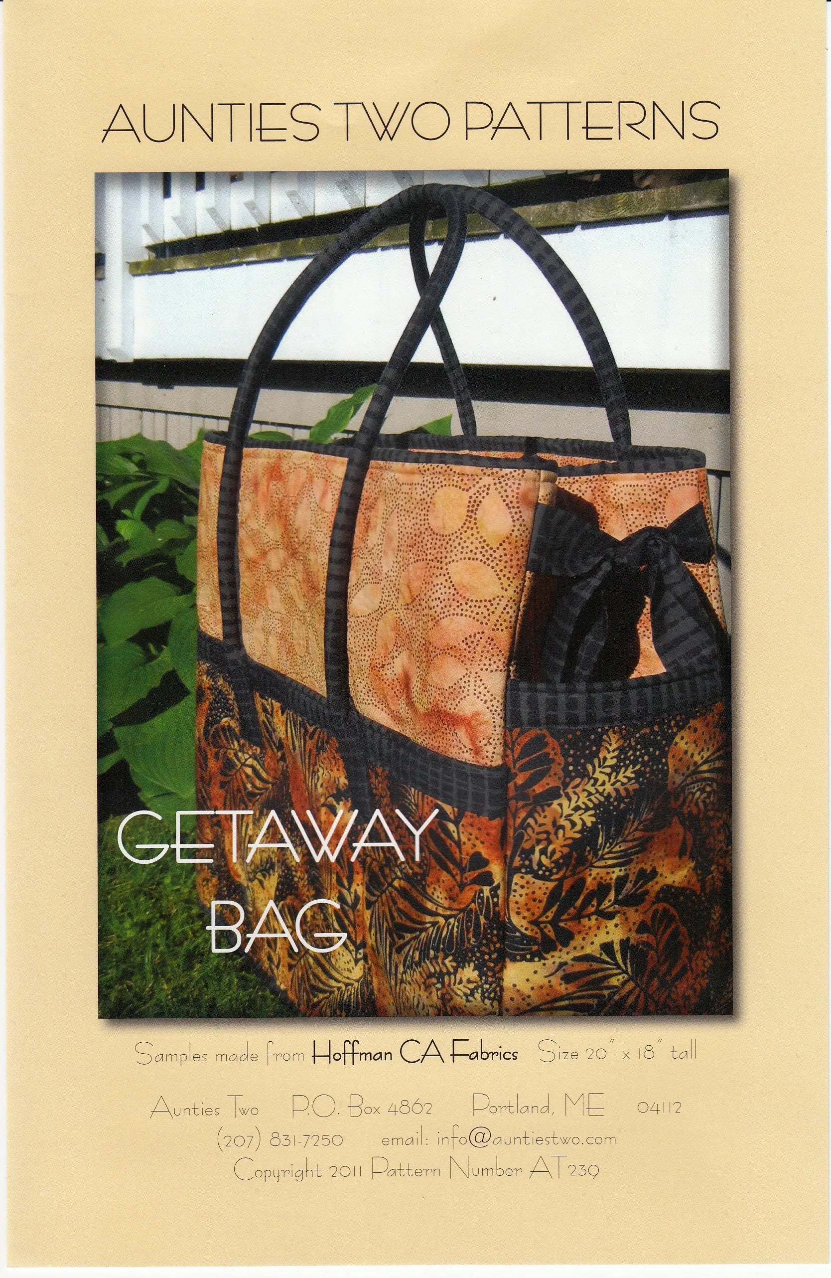 Getaway Bag - Linda's Electric Quilters