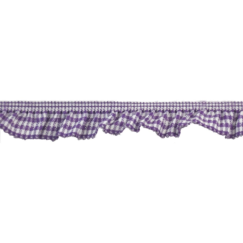 Gingham Ruffle Trim, 3/4-inch X 5 Yards – For Sewing, Crafts, Apparel & DIY Projects