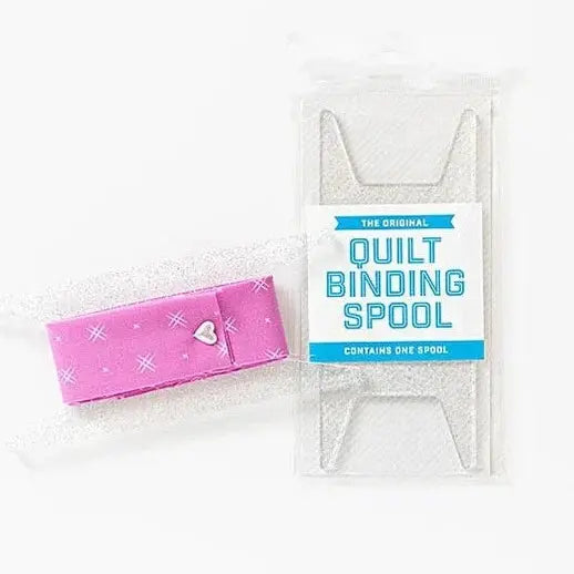 Glitter Binding Spool White Glitter - Linda's Electric Quilters