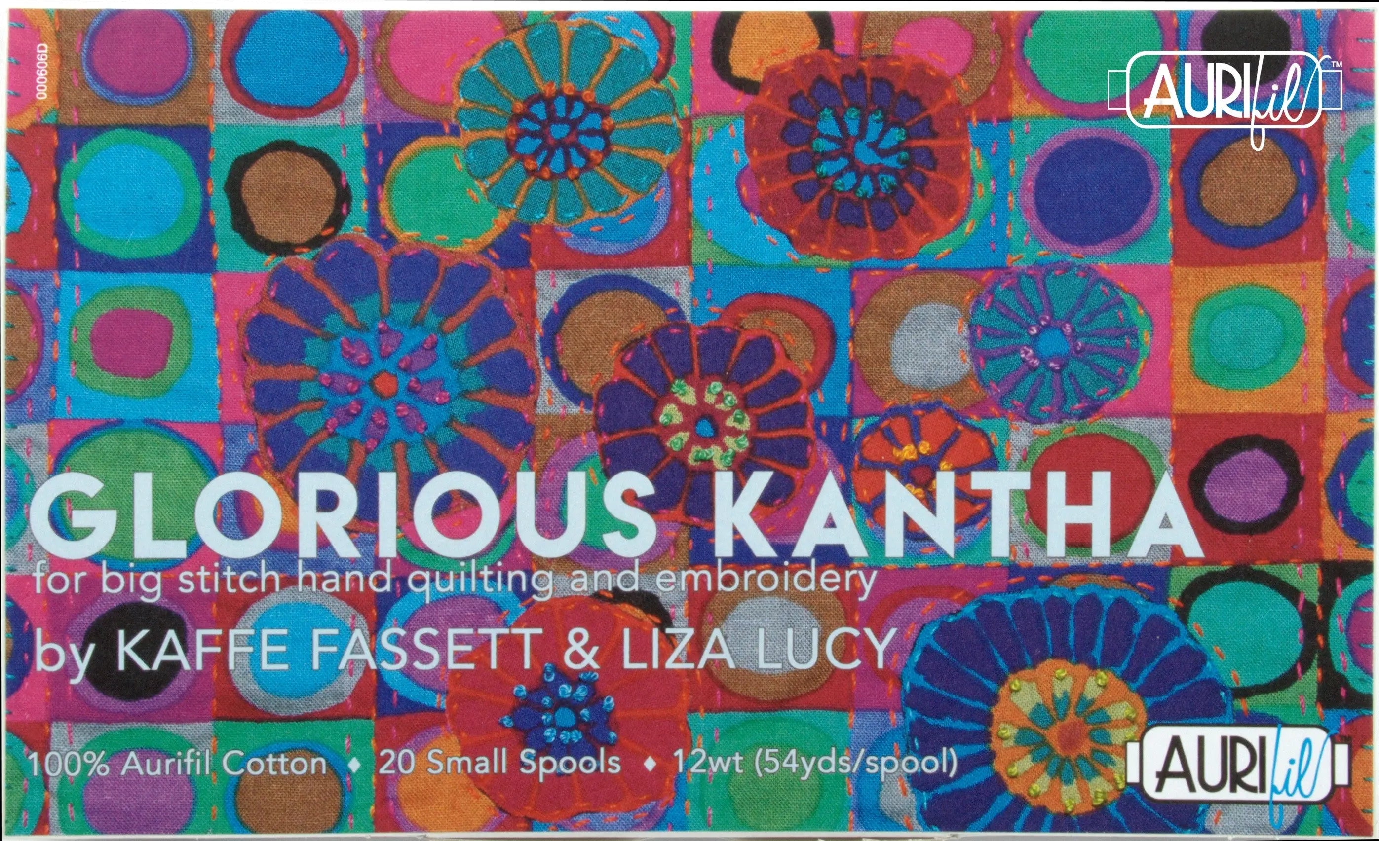 Glorious Kantha Collection by Kaffe Fassett & Liza Lucy 12wt 20 Small Spools