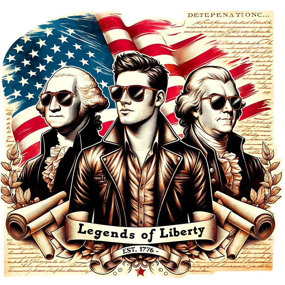 God Bless America Fabric Panel 5