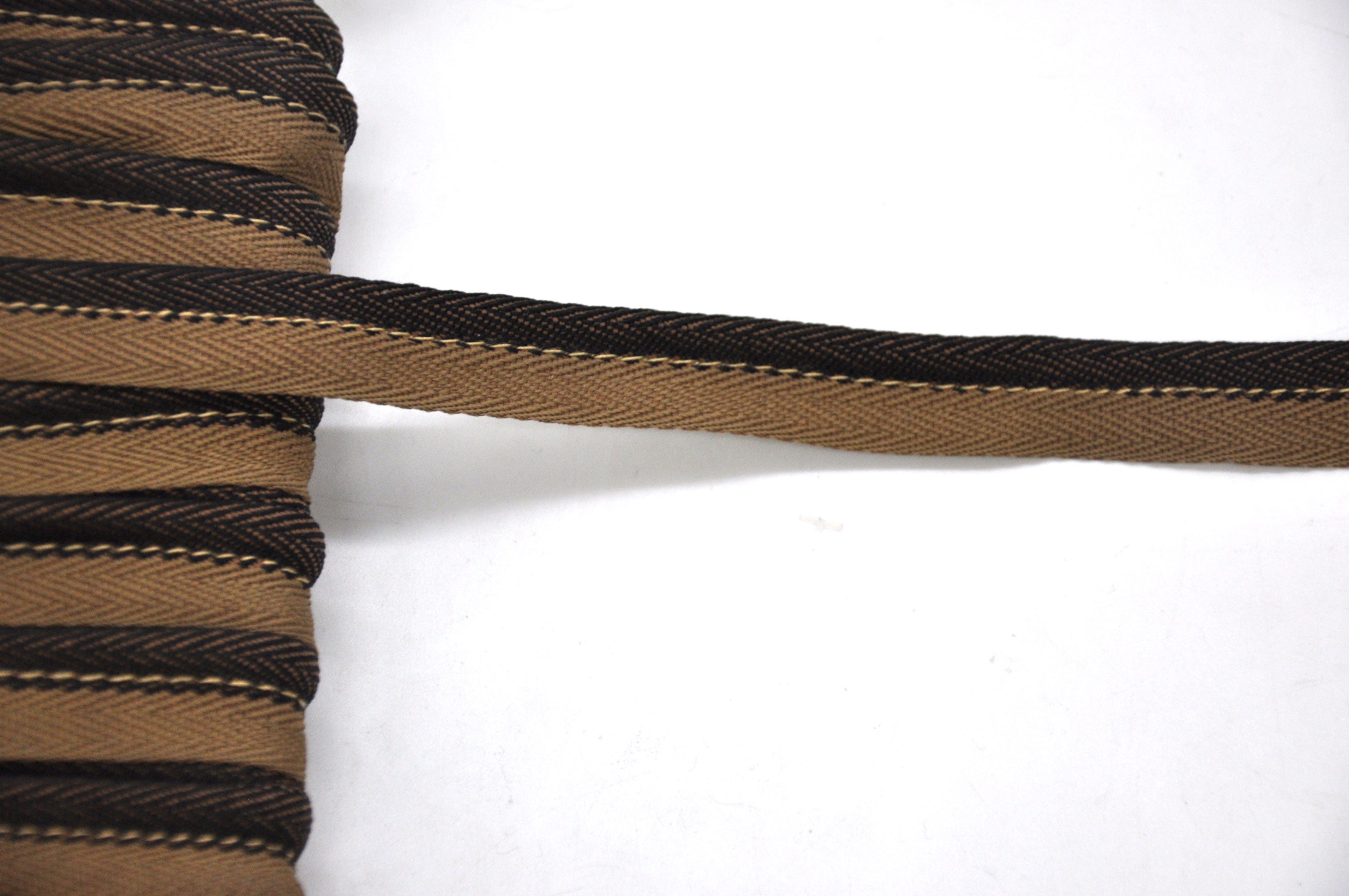 Godiva Collection - 1/4" Width PIPING CORD with LIP (50 Yard Roll) - BC-10098-02/06 Chocolate and Brown