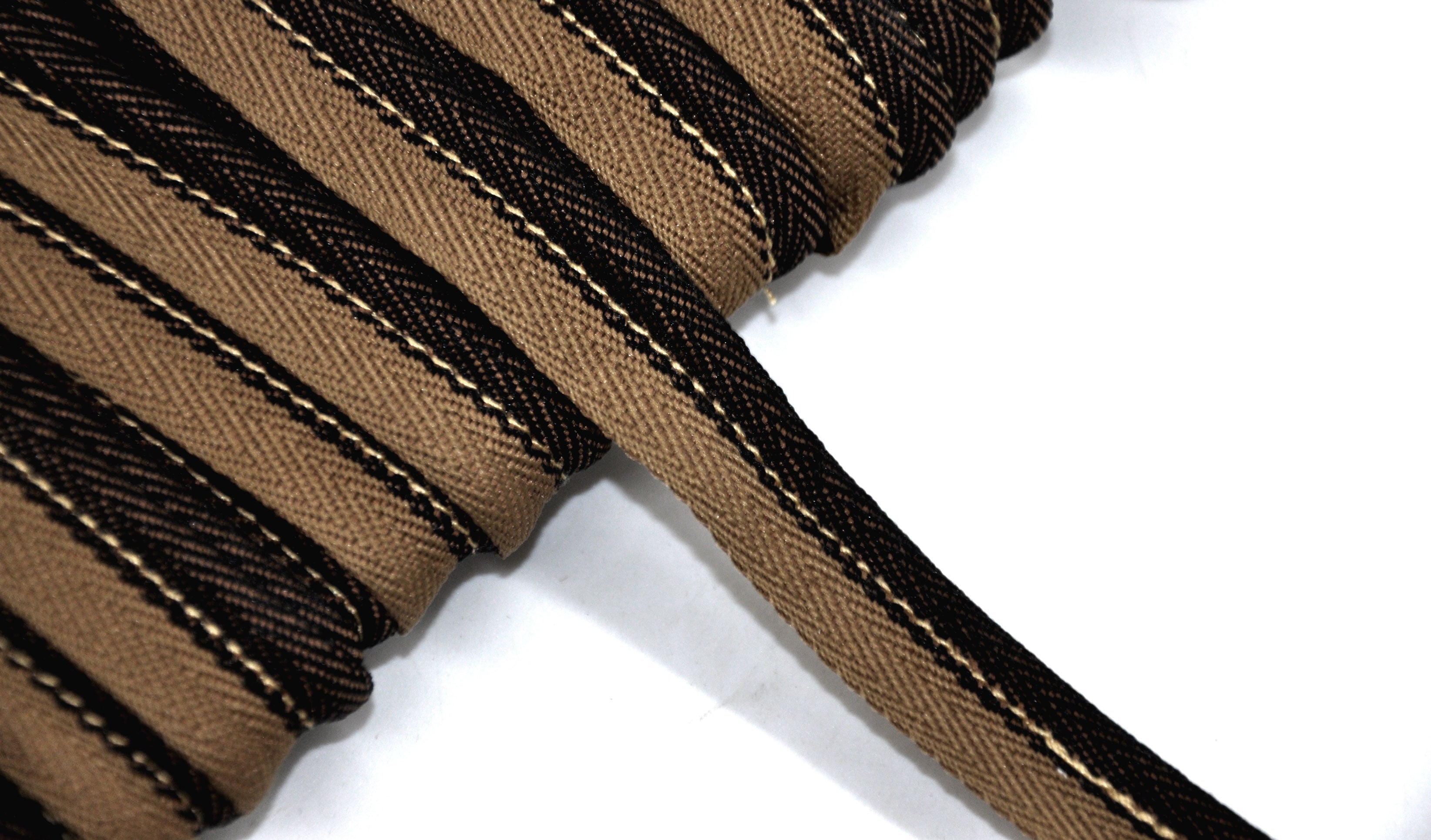 Godiva Collection - 1/4" Width PIPING CORD with LIP (50 Yard Roll) - BC-10098-02/06 Chocolate and Brown