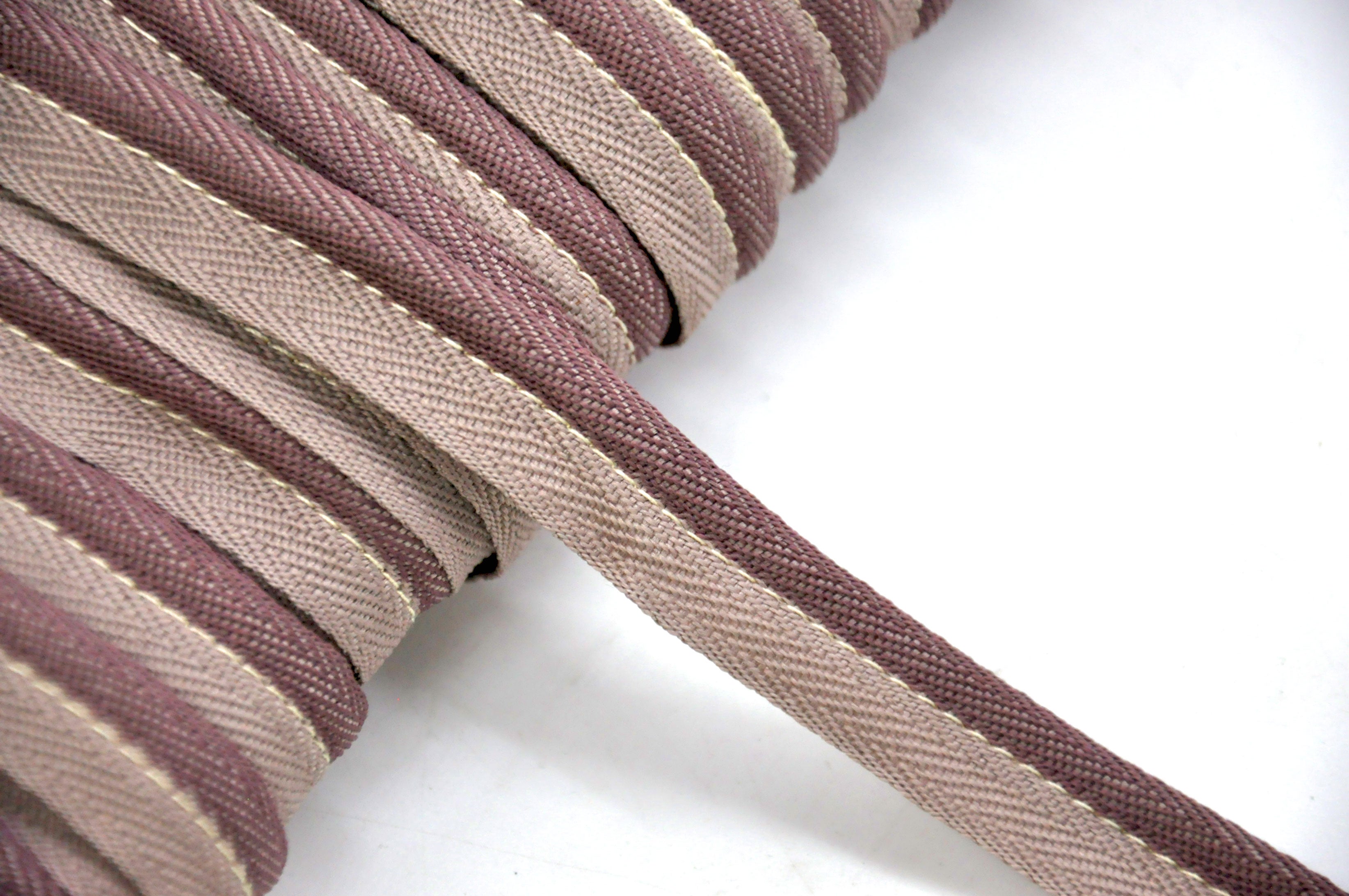 Godiva Collection - 1/4" Width PIPING CORD with LIP (50 Yard Roll) - BC-10098-21/38 Lilac and Toffee