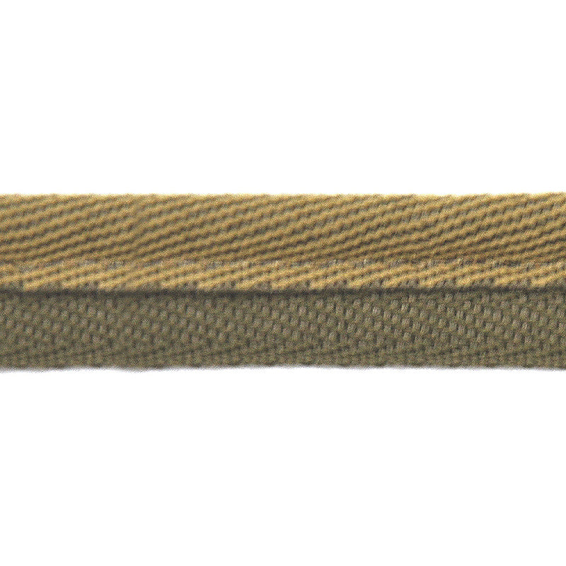 Godiva Collection - 1/4" Width PIPING CORD with LIP (50 Yard Roll) - BC-10098-63/61 Moss Green and Mocha