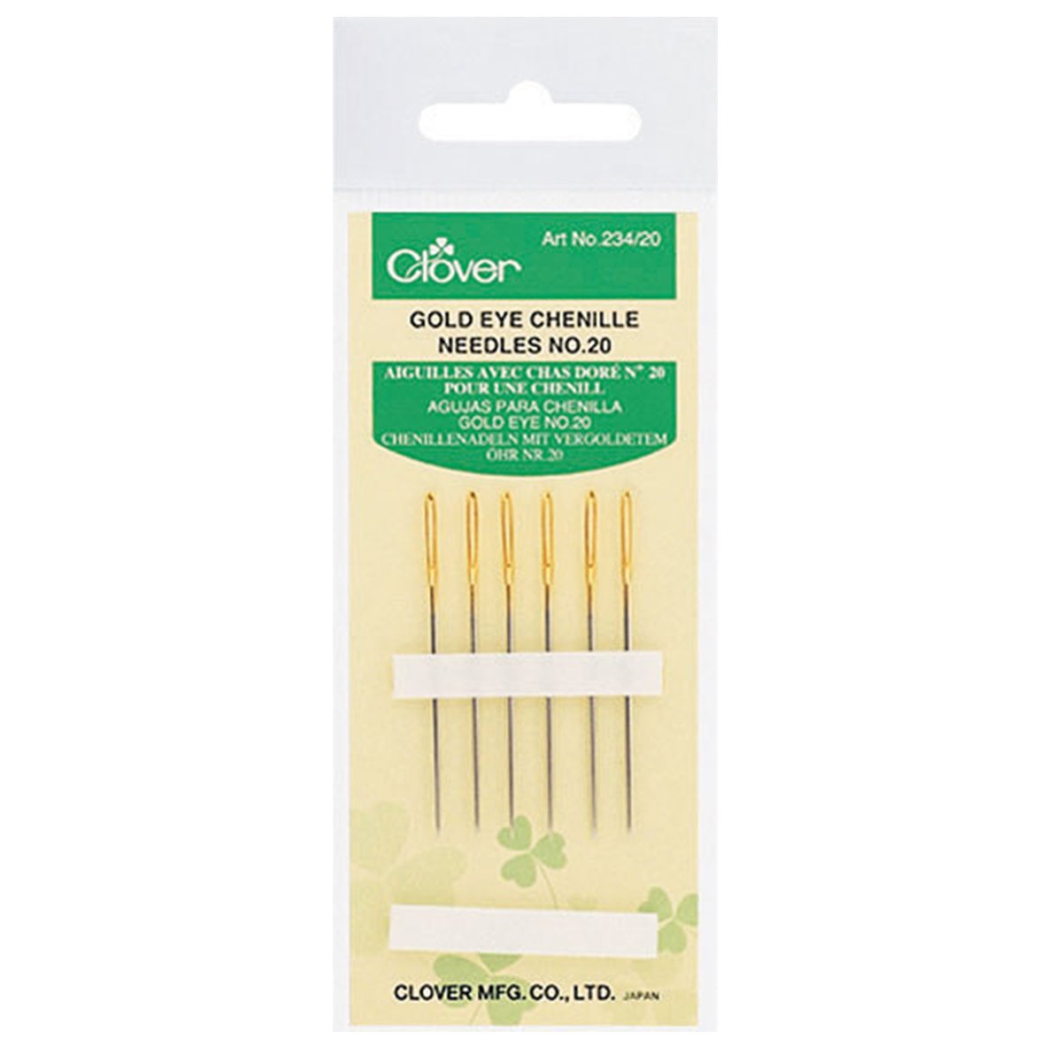 Gold Eye Chenille Needles (No. 20)