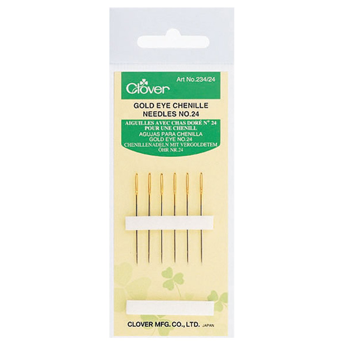 Gold Eye Chenille Needles (No. 24)