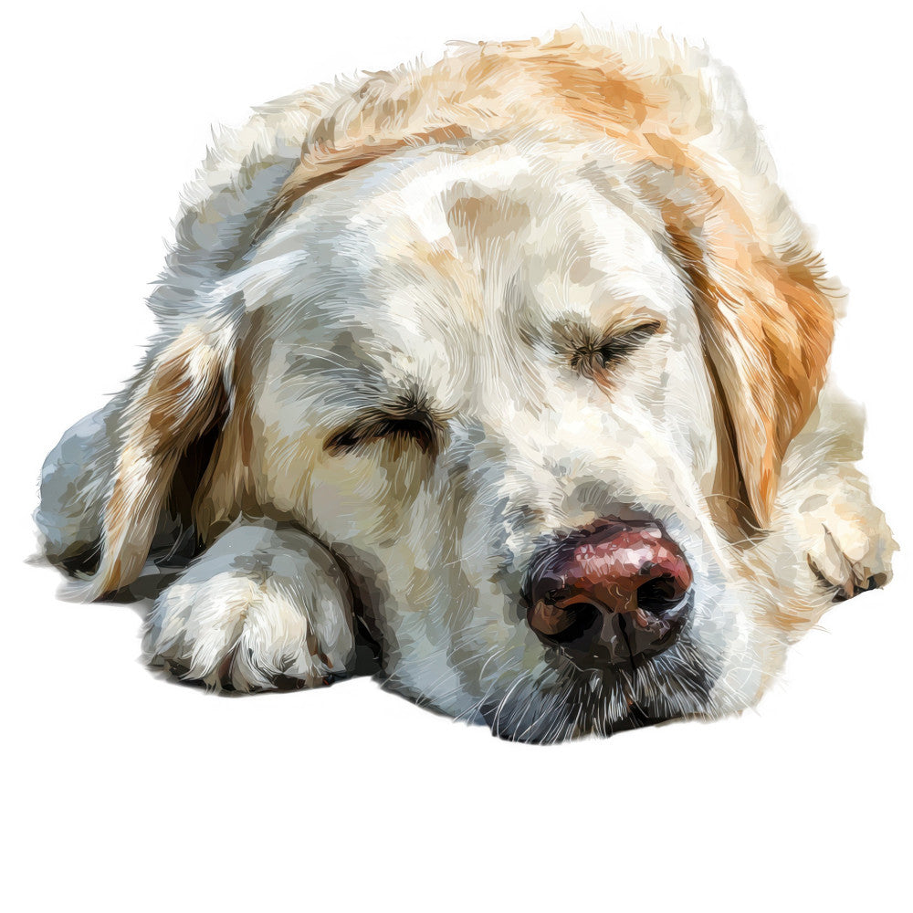 Golden Retriever Fabric Panel 1