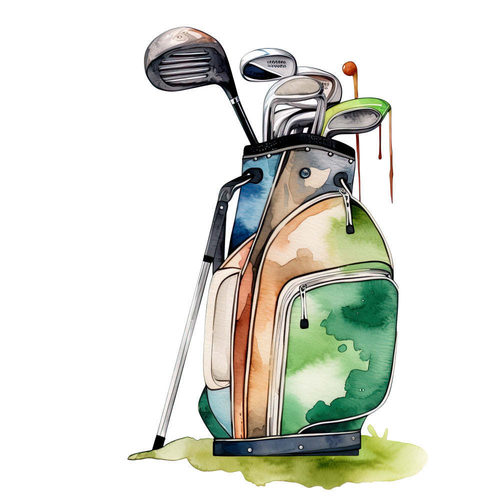 Golf Bag Fabric Panel 6