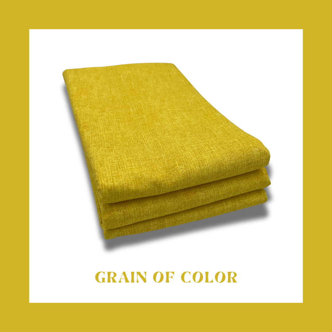 Yellow Grain of Color 108" Supreme Backings - Yellow fabric per yard