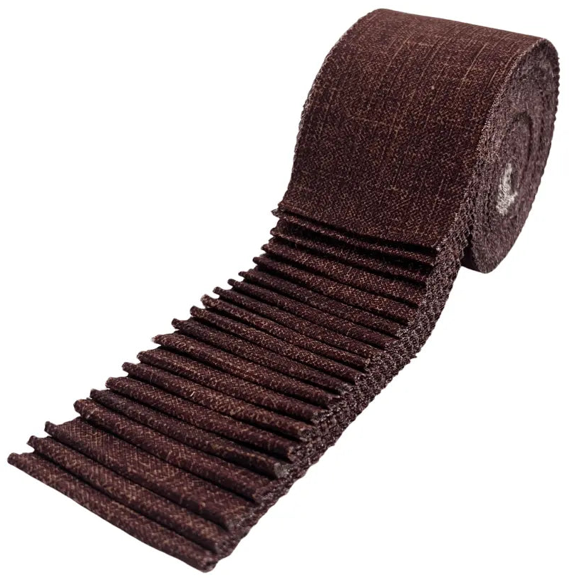 Brown Grain of Color - 2.5" Roll - Chocolate (20 cuts)