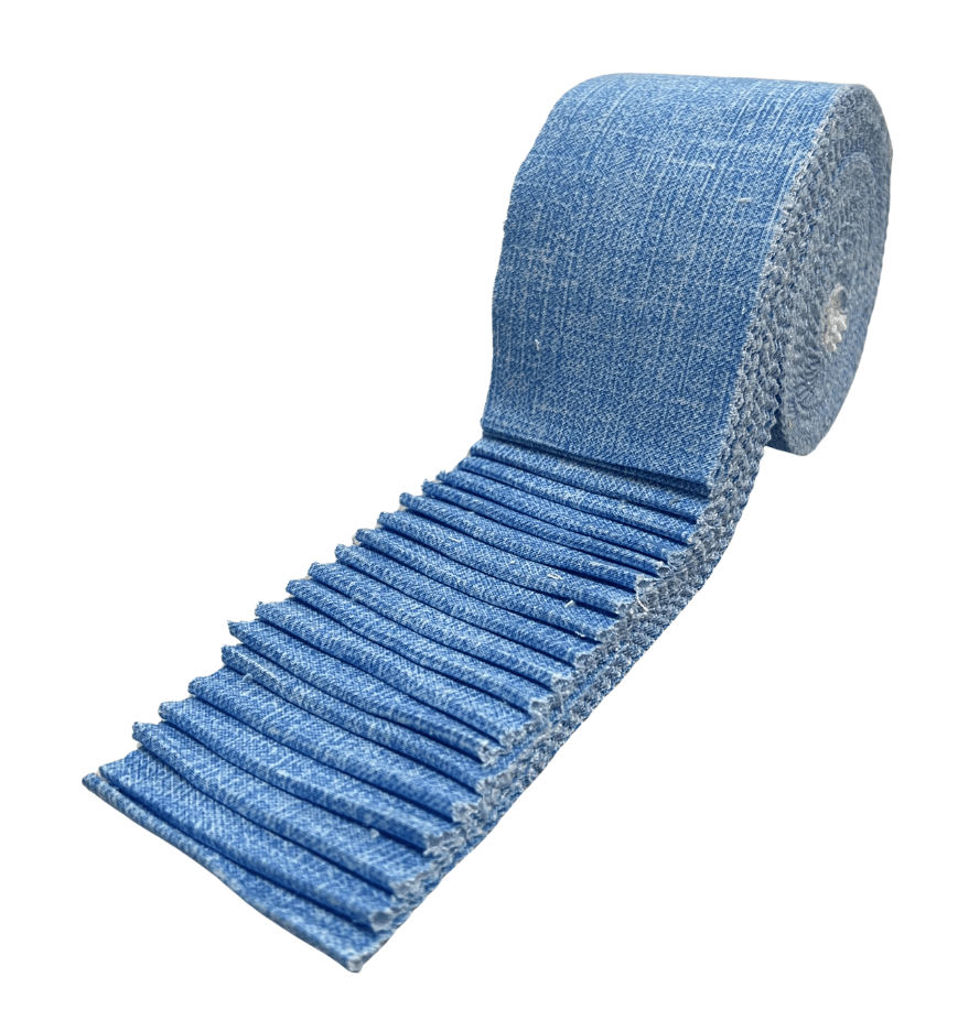 Blue Grain of Color - 2.5" Roll - Light Blue (20 cuts)