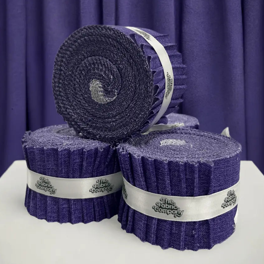 Purple Grain of Color - 2.5" Roll - Purple (20 cuts)