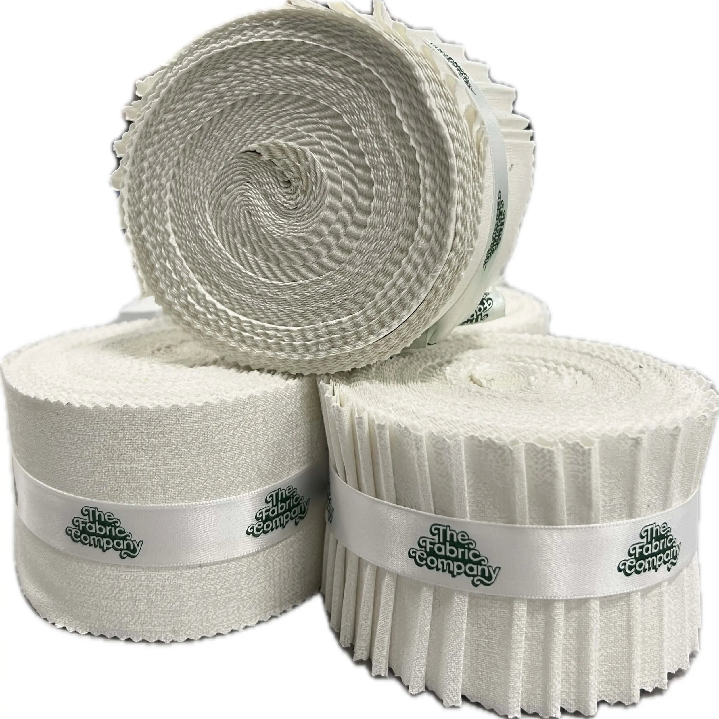 White Grain of Color - 2.5" Roll - White (20 cuts)