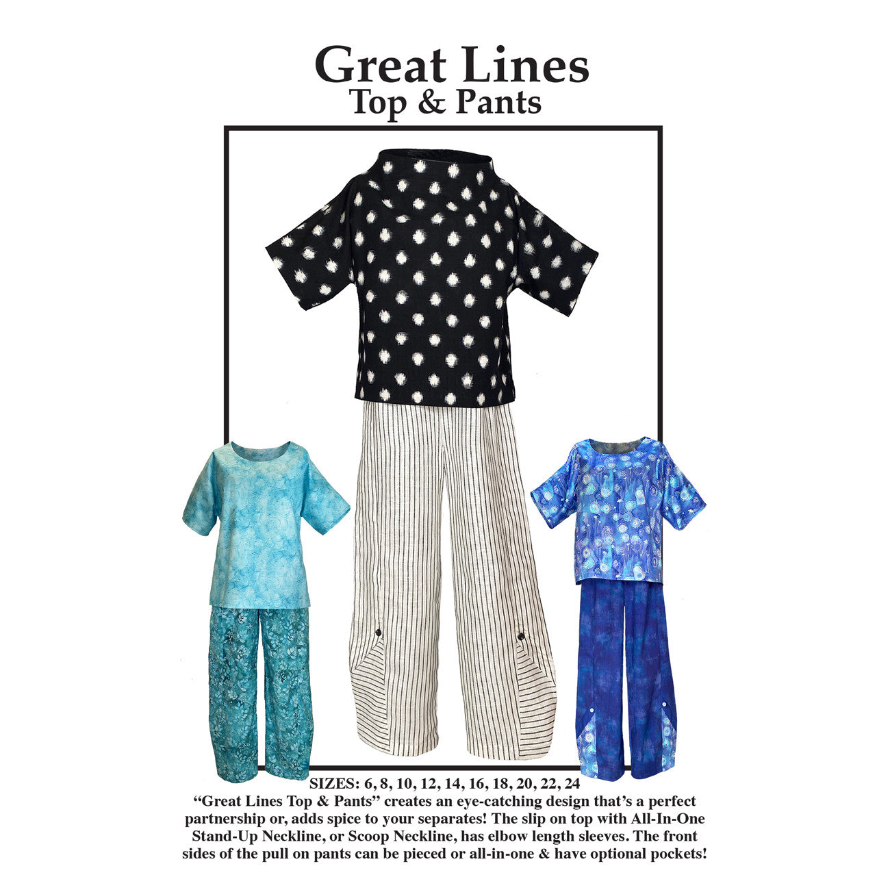 Great Lines Top & Pants