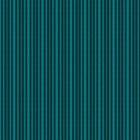 Dark Teal Dahlias at Dusk Stripe Cotton 44"/45" Fabric Per Yard