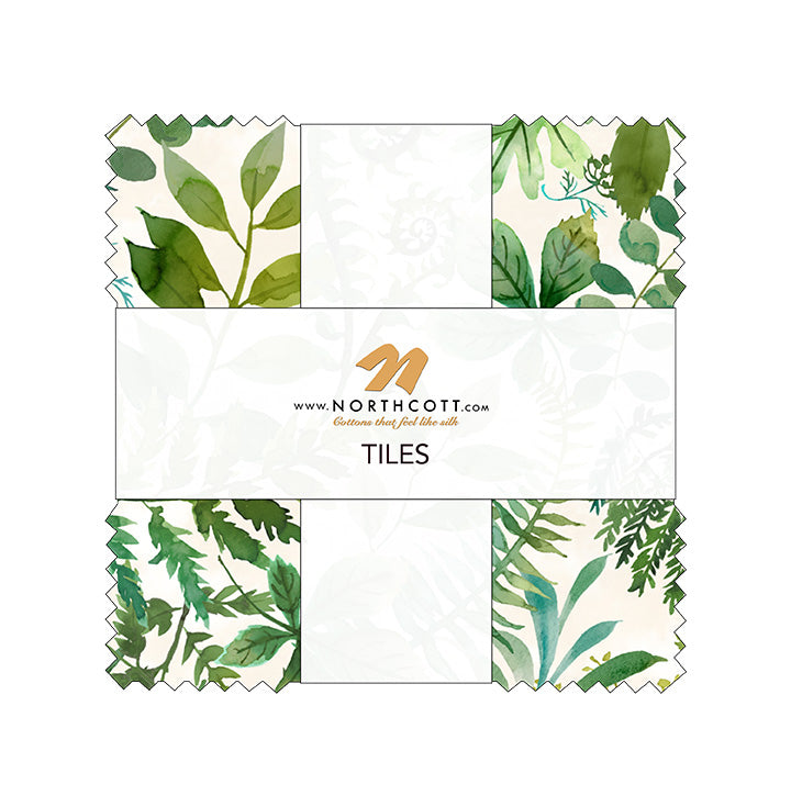 Green Forest Tiles Luscious