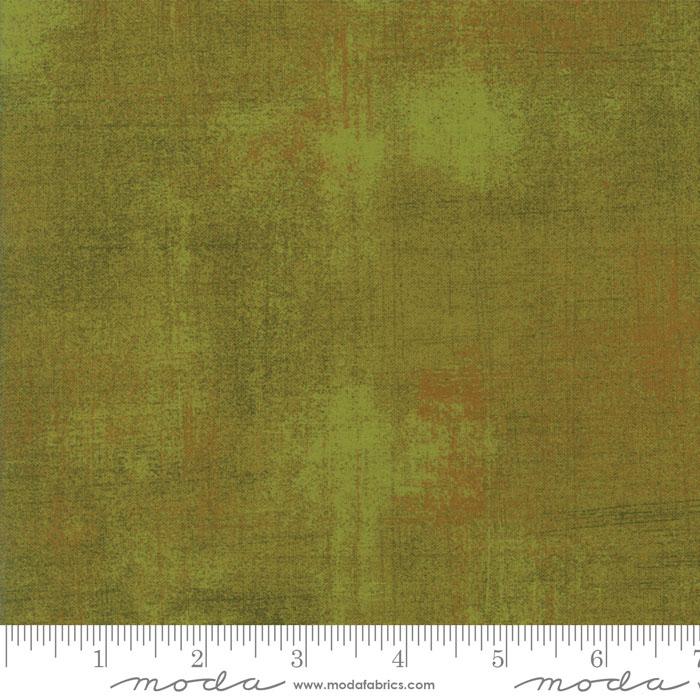 Green Grunge Basics Cactus 44"/45" Per Yard Moda Fabrics & Supplies