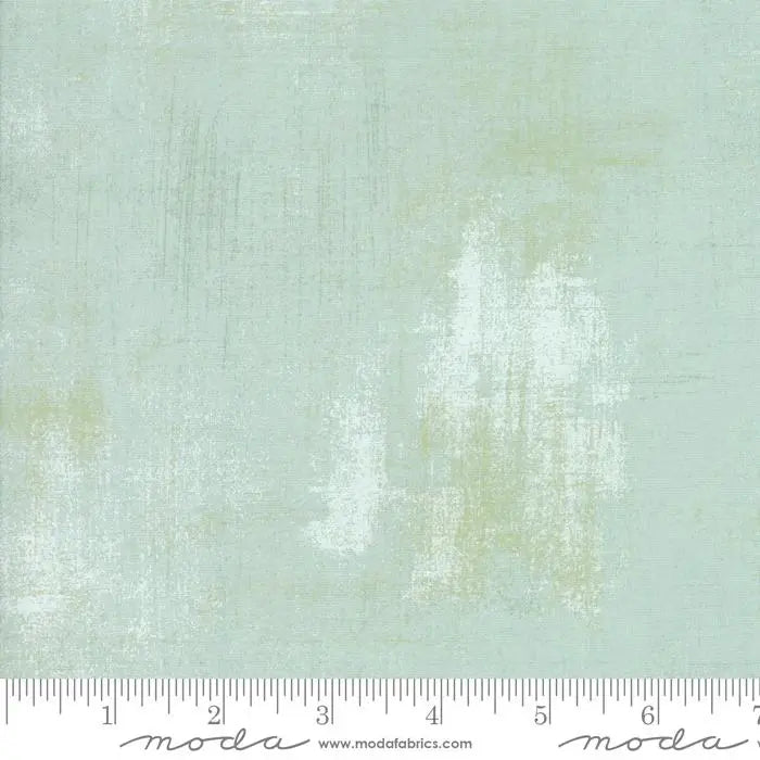Green Grunge Basics Mint 44"/45" Per Yard Moda Fabrics & Supplies