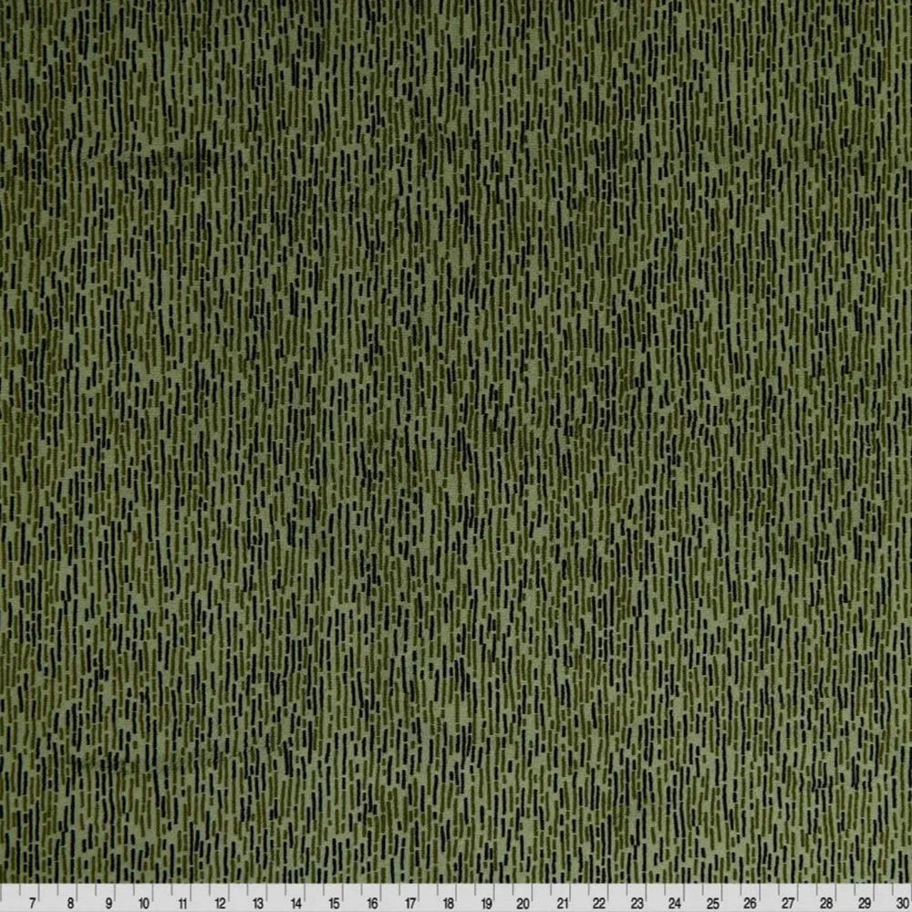 Green Loden Dash Cuddle Extra Wide Fabric per yard - Linda's Electric Quilters