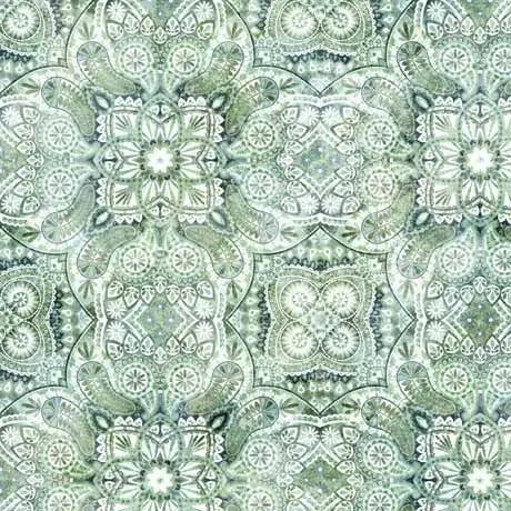Green Sage Cotton Tails Wideback Cotton Fabric per yard Quilting Treasures Fabric