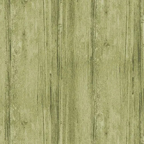 Green Sea Glass Washed Wood Cotton Wideback Fabric Per Yard Benartex Inc