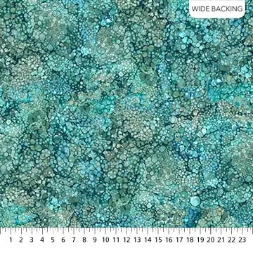 Green Tranquility Bliss Cotton Wideback Fabric Per Yard Northcott