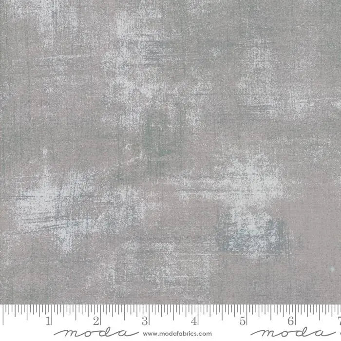 Grey Grunge Basics Silver 44"/45" Per Yard Moda Fabrics & Supplies