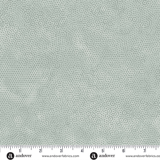 Grey Manatee Dimples Cotton Wideback Fabric