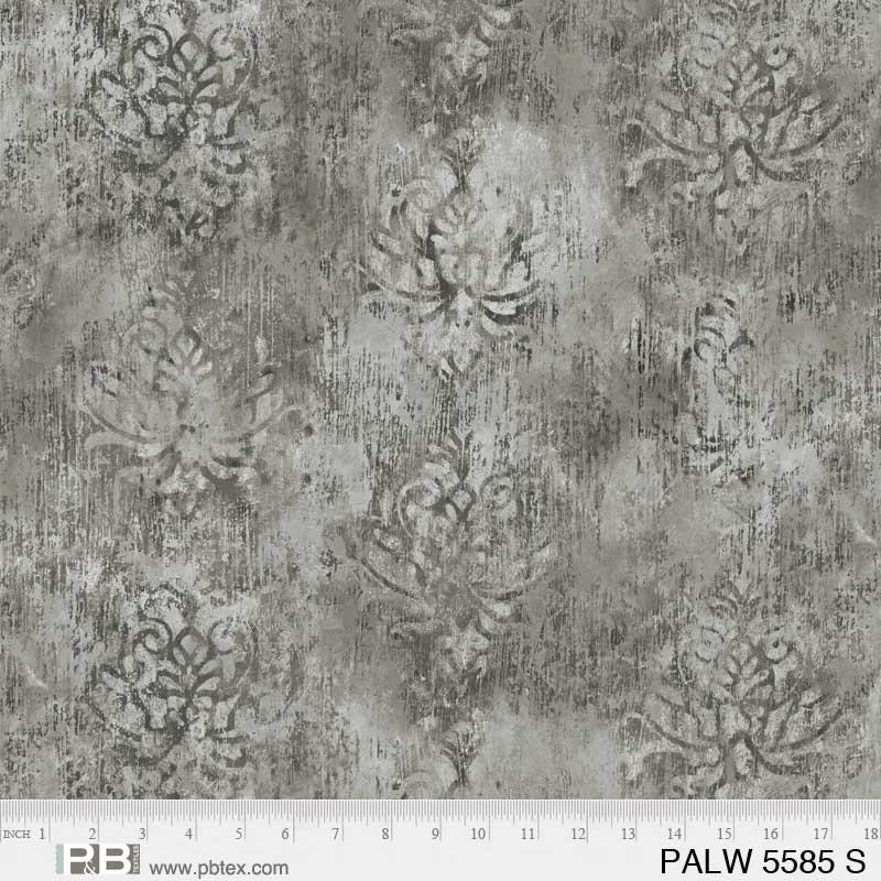 Grey Palazzo Cotton Wideback Fabric Per Yard - Linda's Electric Quilters