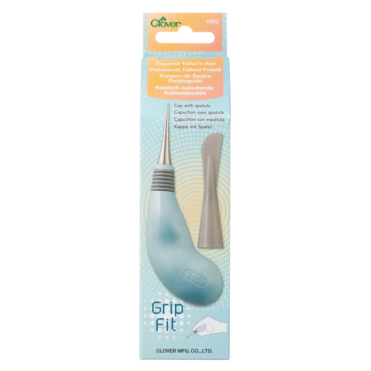 Grip Fit Tapered Tailor's Awl Clover Needlecraft, Inc.