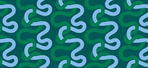 Groove Horizon Tangled Multi Green Cotton Wideback Fabric Per Yard Moda Fabrics & Supplies