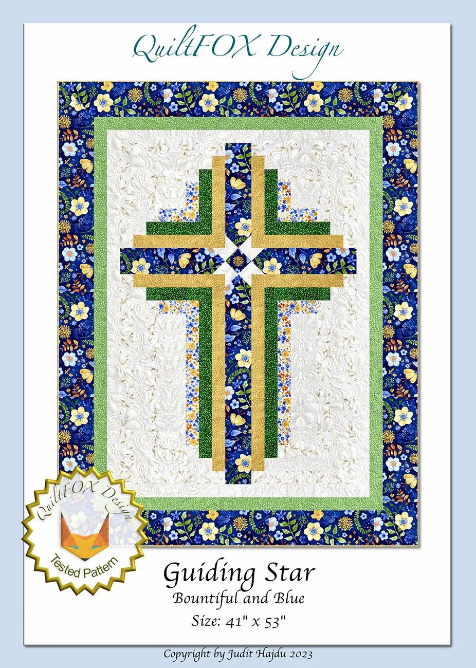 Guiding Star Bountiful & Blue - Linda's Electric Quilters