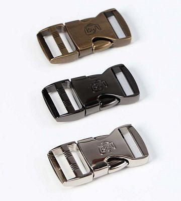 Side Release Buckle-1in-Antique Brass-Set of One